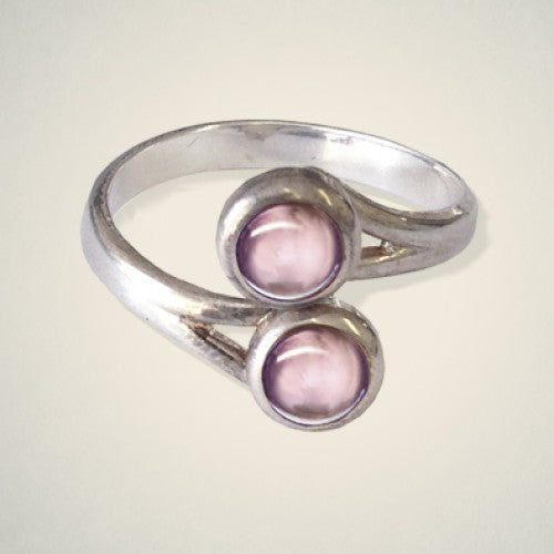 Birthstone Rings Selection (12 Stones) Made in Scotland by Art Pewter (BSR)
