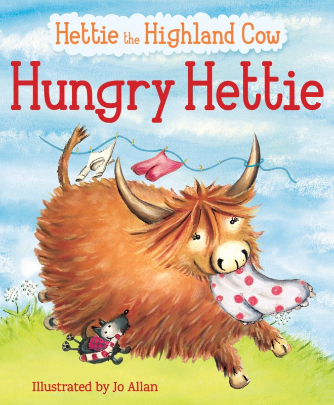 Hungry Hettie the Highland Cow