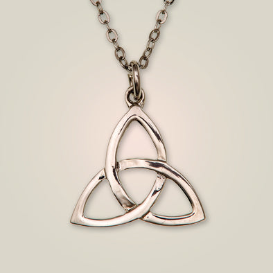 Celtic Crinan Knot Pendant Necklace Made in Scotland by Art Pewter (120)