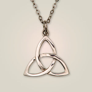 Celtic Crinan Knot Pendant Necklace Made in Scotland by Art Pewter (120)