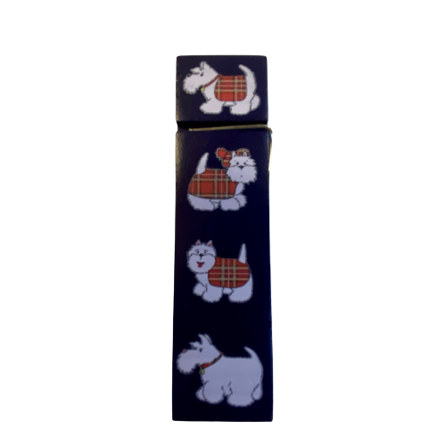 Tartan Terrier Novelty Peg