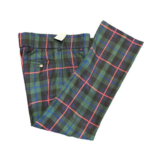 Black Douglas Tartan Trousers 32/30