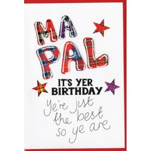 ma pal birthday card