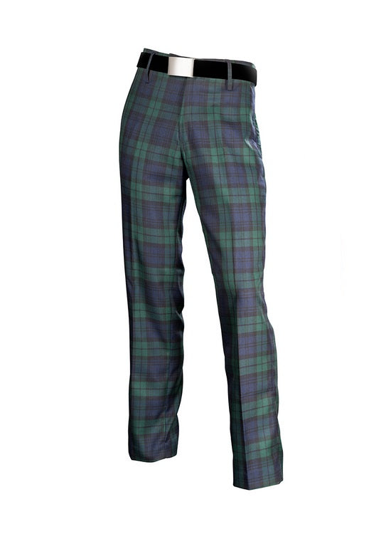 Black Watch Tartan Trousers