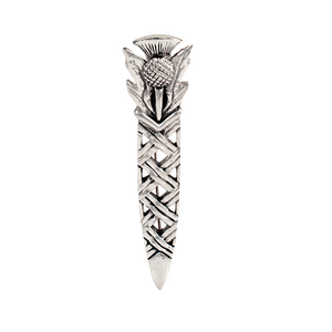 Thistle Weave Kilt Pin KP47P