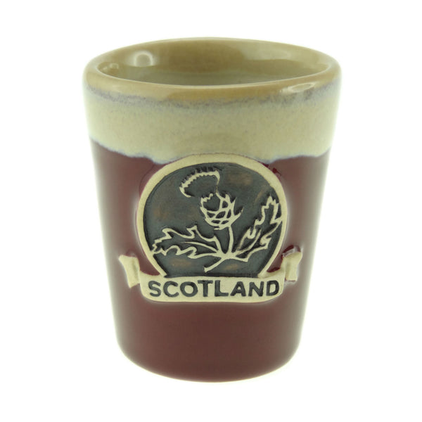 Stoneware Thistle Shot Cup in 3 Colours
