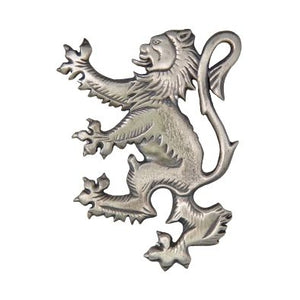 Lion Rampant Antique Brooch Kilt Pin Made in Scotland by Art Pewter (69ANT)