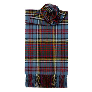 Anderson Modern Tartan Lambswool Scarf
