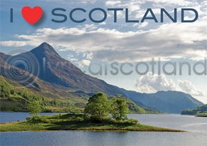 I Love Scotland Loch Leven Magnet