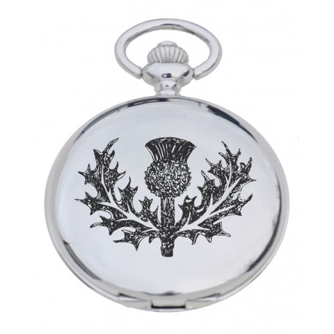 Thistle Engraved Pocket Watch PW-TH