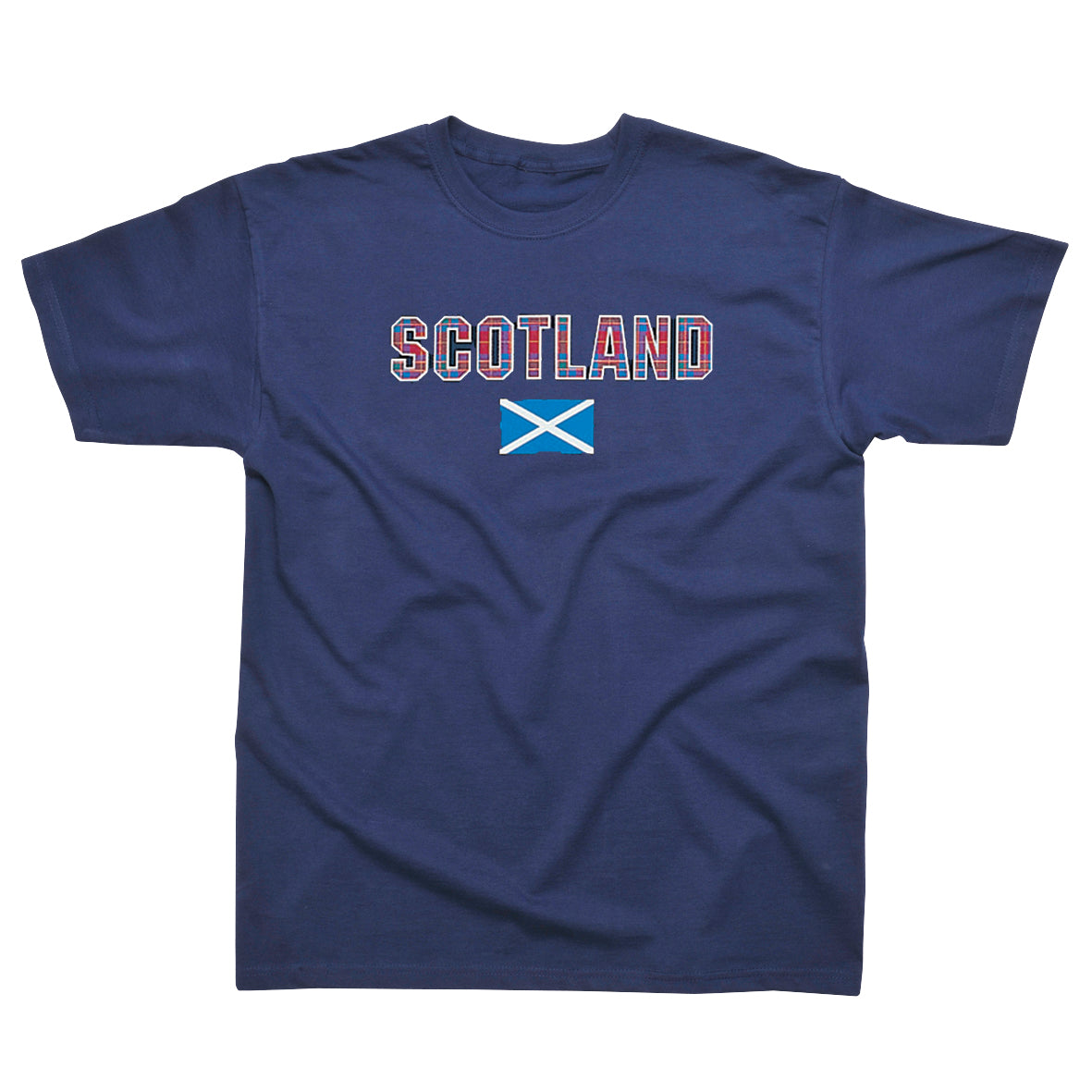 Scotland Flag Children’s Navy T-Shirt Age 7-8
