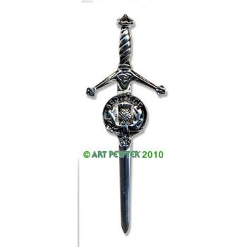 Scottish Thistle Kilt Pin Made in Scotland by Art Pewter (CKP113)